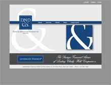 Tablet Screenshot of dndco.com